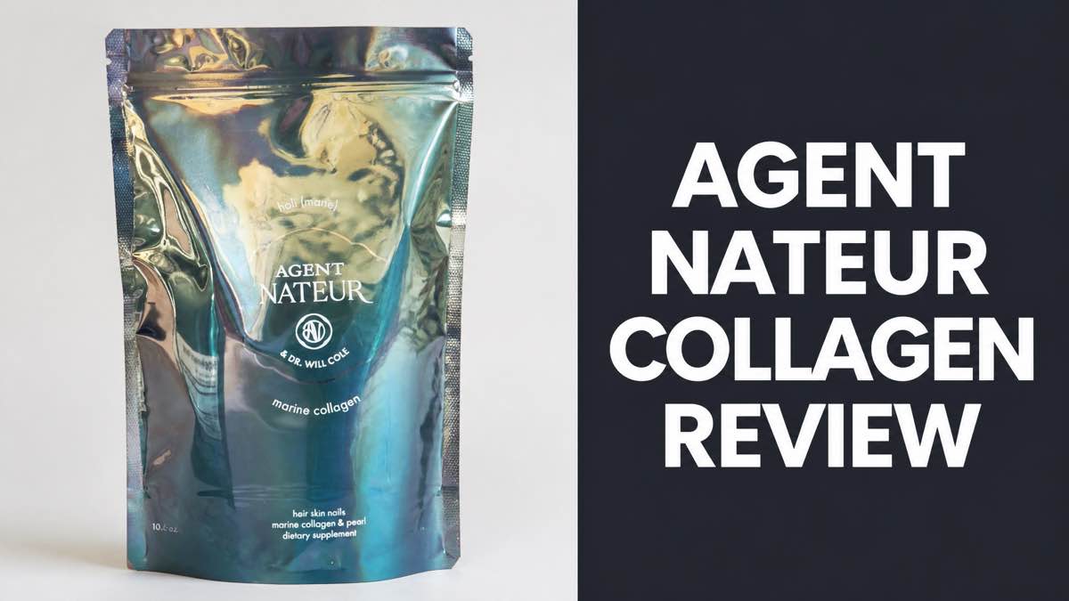 Agent Nateur Holi (mane) marine collagen and pearl powder supplement pouch