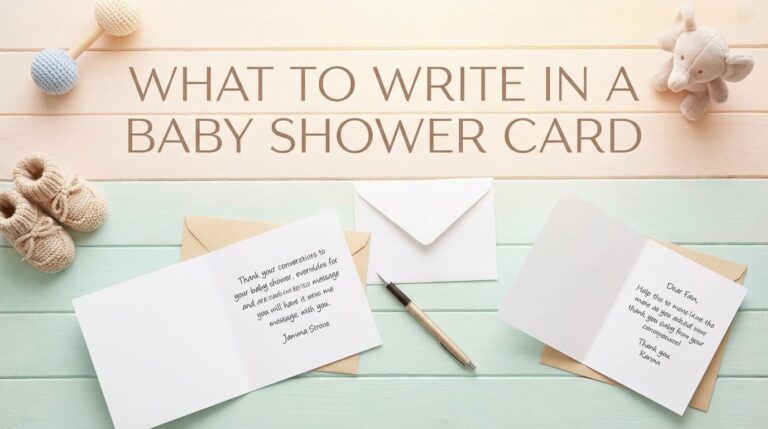 baby shower card